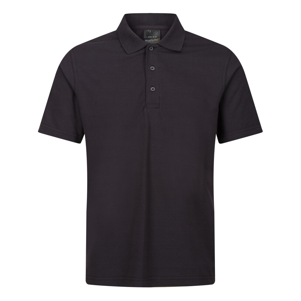 (L, Seal Grey) Regatta Professional Mens Short-Sleeved Polo Shirt