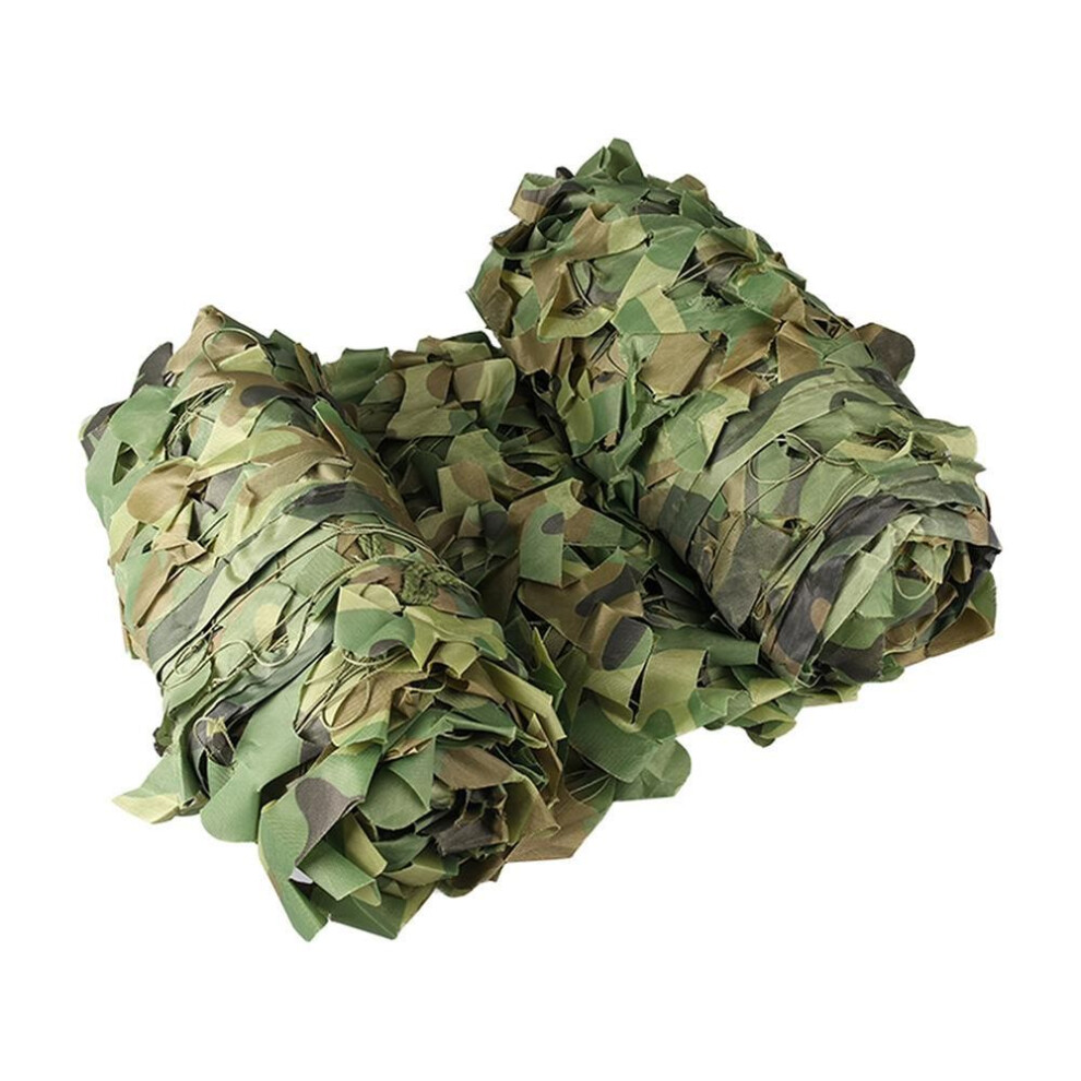 (as the picture, 4M x 6M) Camo Netting Camouflage Net Blinds Bulk Roll Sunshade Shade Sails For Camping Shooting Hunting Cover Awning Nets Party Decor
