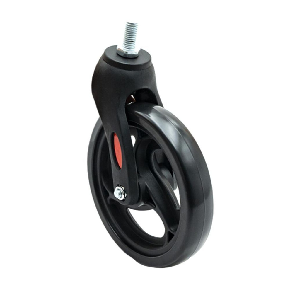 (as the picture, B) Wheelchair Wheel Replacement Parts Wheelchair Wheel With Front Fork Solid Replacement Wheels For Wheelchairs Rollators