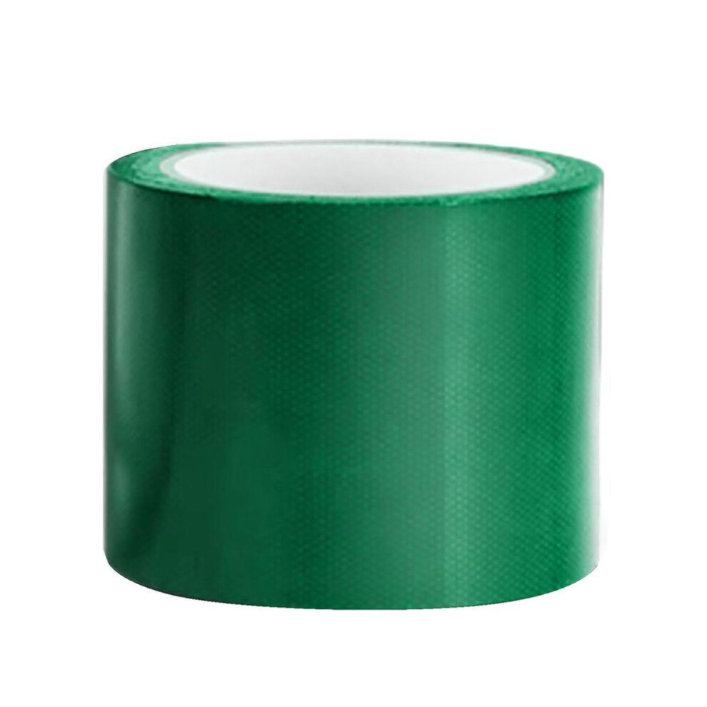 (green) Tarpaulin Repair Tape 1.96''x24.60ft Waterproof Awning Cloth Repair Tape For Craft Home Improvement Outdoor Tent Repair