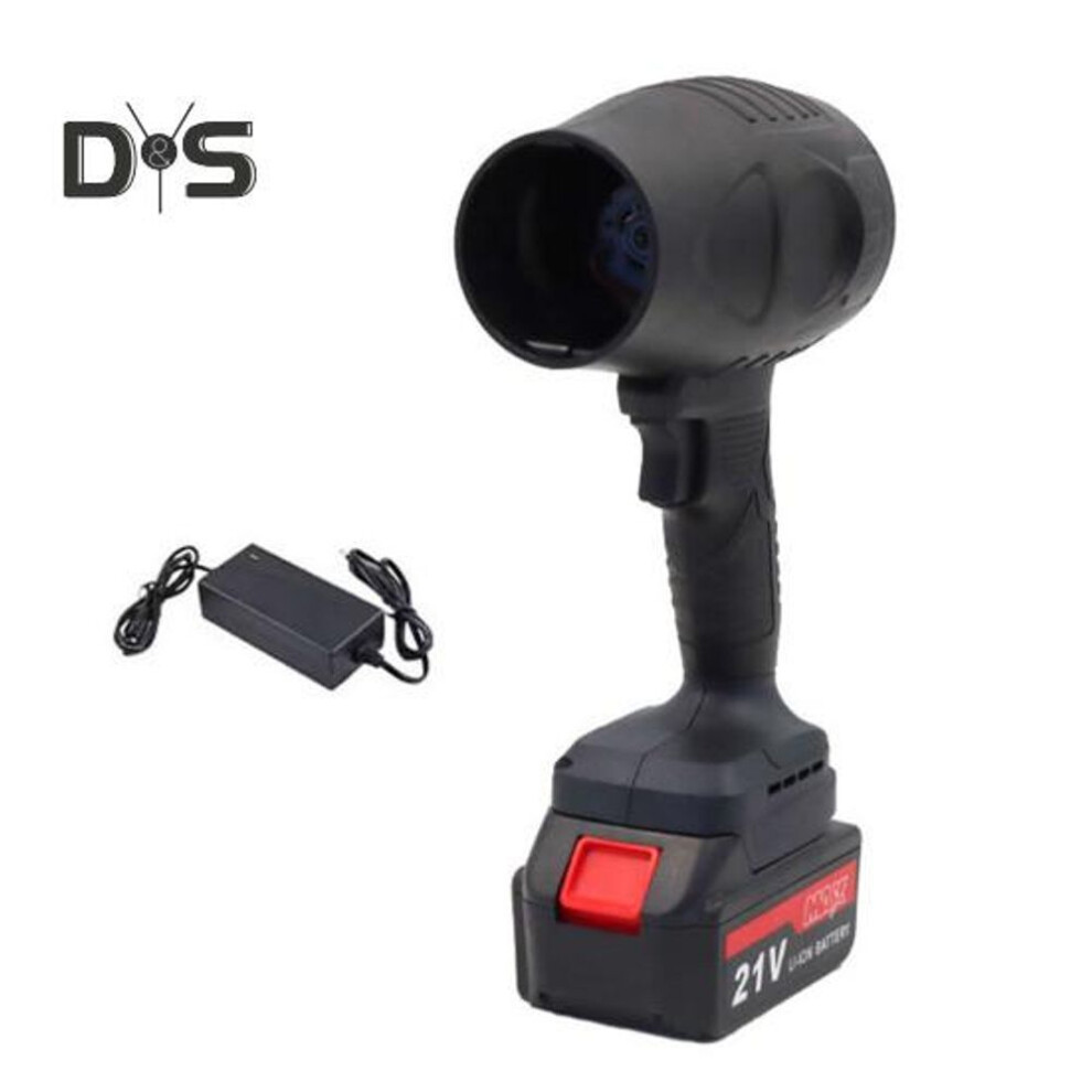 (as the picture, A EU) Handheld Electric Dust Blower Mini Jet Dry Blower Fan Rechargeable Wide Application Portable Dust Cleaner Compressed Air Duster