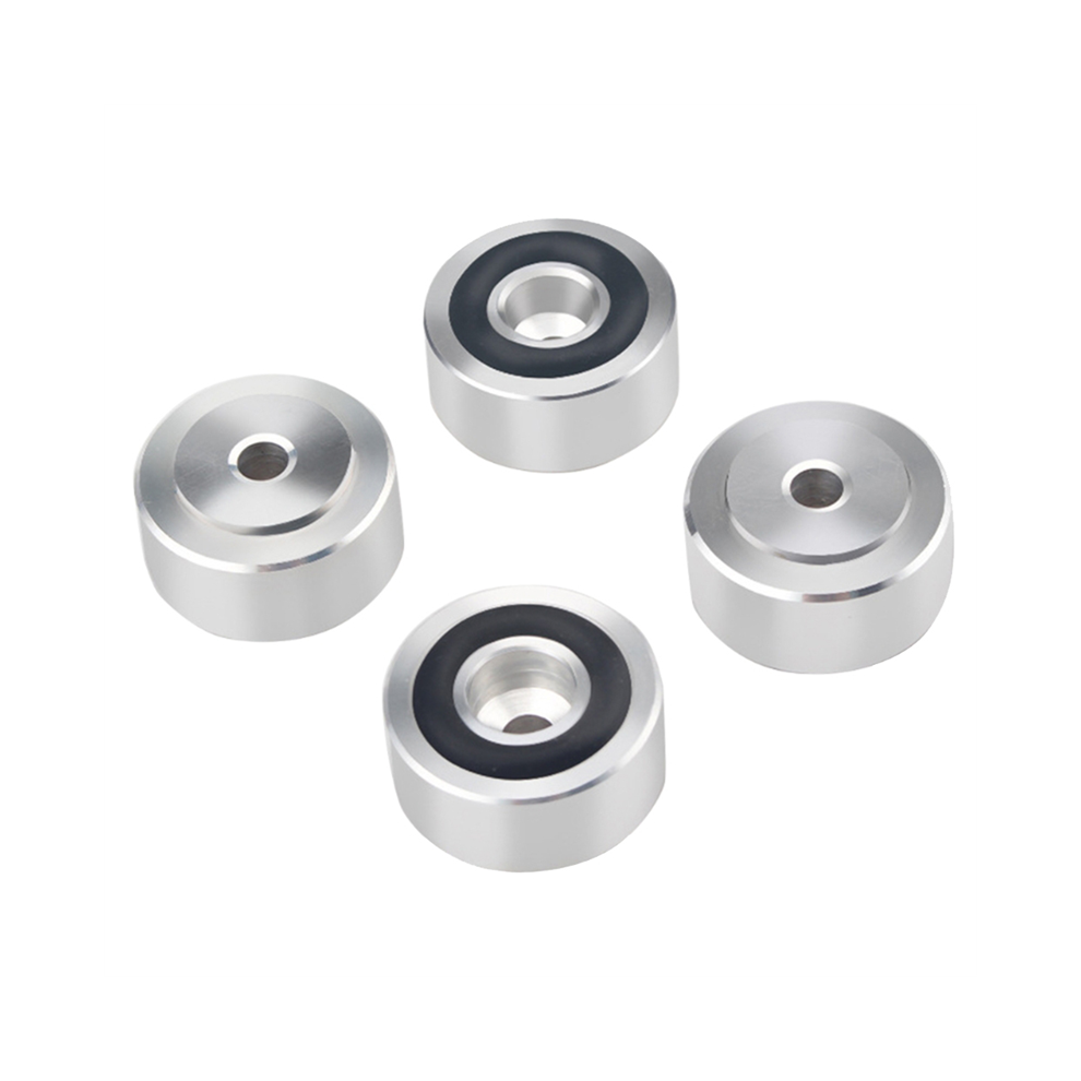 4 Pcs Speaker Stand Feet Fixing Pad Shock Base Cover Foot Nail 4852966785547