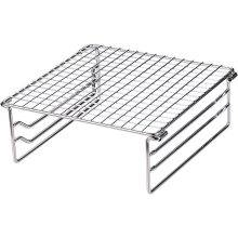 Grille de barbecue pliable en acier inoxydable pour camping, mini grille d'extérieur pour pique-nique, randonnée, barbecue
