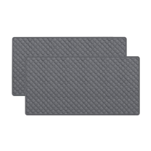 Forros para gaiolas de porquinhos-da-índia, laváveis, impermeáveis, reutilizáveis e antiderrapantes, roupa de cama absorvente, 2 peças