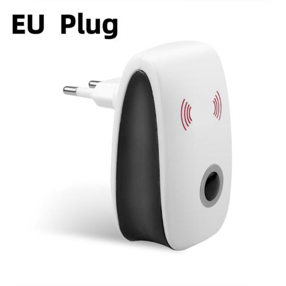 (as the picture, EU Plug) New Ultrasonic Repeller Electronic Mouse Rodent Cockroach Insect Repeller Killer