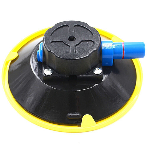 Ventosas de vácuo de 6 polegadas para vidro, meta carros, barcos, veículos, base de montagem, bomba manual, ferramentas de reparo M6 2