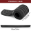 Car Rear Bumper Protector, Universal Flexible Guard Anti-Scratch Protector Strip 9