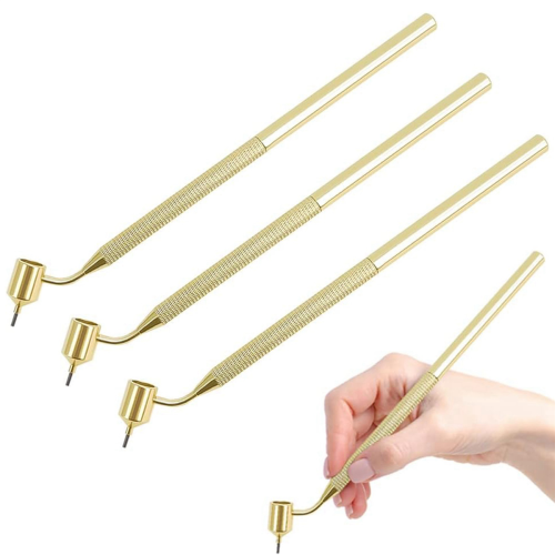 penne applicatori di vernice fluida a tratto fine, per ritocchi auto e hobby (0,5 mm) 2