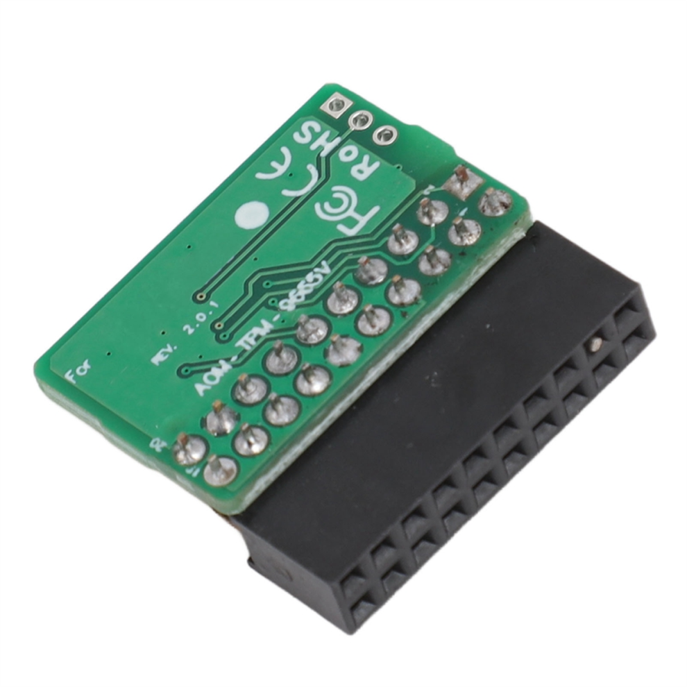 Photos - Other Components 20Pin TPM 2.0 Module Vertical Trusted Platform for AOM 9665V TCG