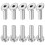 40 Pack Angle Beveled Protector Sleeves, Wood Post Stair Cable Railing 3/16, 30 Degree 4