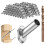 40 Pack Angle Beveled Protector Sleeves, Wood Post Stair Cable Railing 3/16, 30 Degree 3