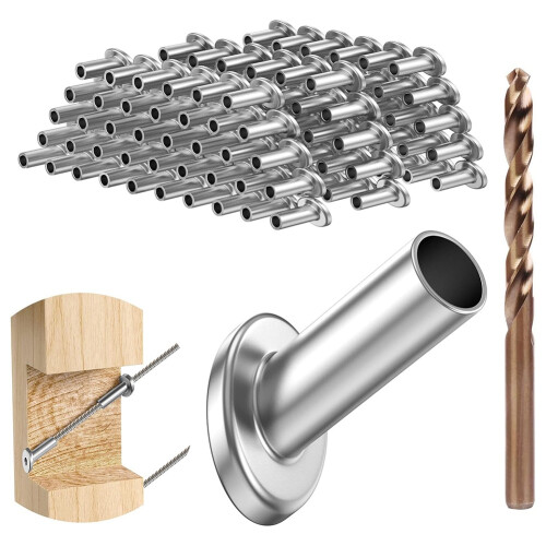 40 Pack Angle Beveled Protector Sleeves, Wood Post Stair Cable Railing 3/16, 30 Degree 2