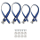 Professional Drywalls Stilts Replacement Straps Set with Hardware Nylon Adjustable Bands Belt Painter Walking 6