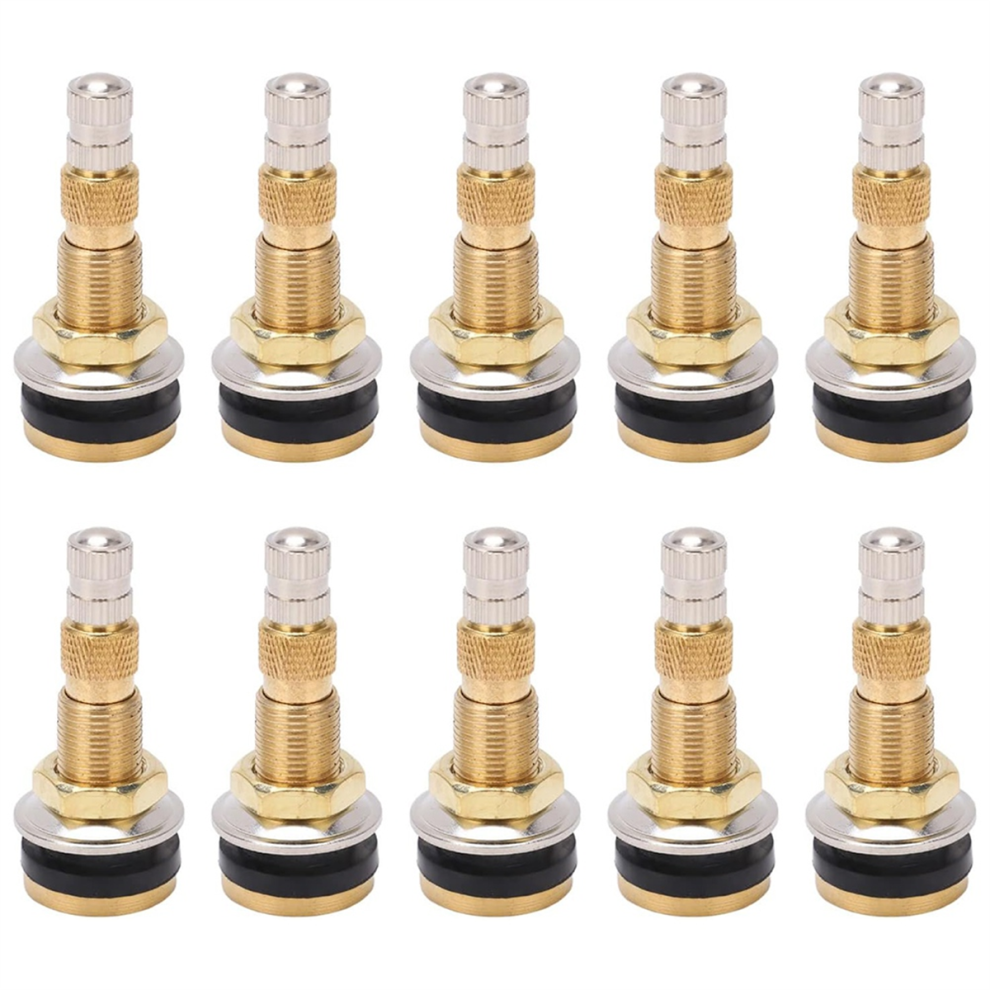 10Pcs Tr618a Tractor Air Liquid Valve Stems,Tubeless Clamp In Tire Stem For Industrial Agricultural Wheels,Tractor 4852966794747