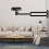 Adjustable Projector Mount 360 Rotatable Bracket for Mini Double Arms 40cm Supports Up to 2kg 6