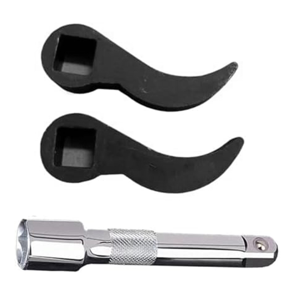 3 Pcs Crowbar Adapter-Head Tool,Pry Bar Wrench Adaptor-Head Fits 1/2Inch Drive Ratchets Half Shaft Removal Tool B-image-OPC-PHDRW98-NEW