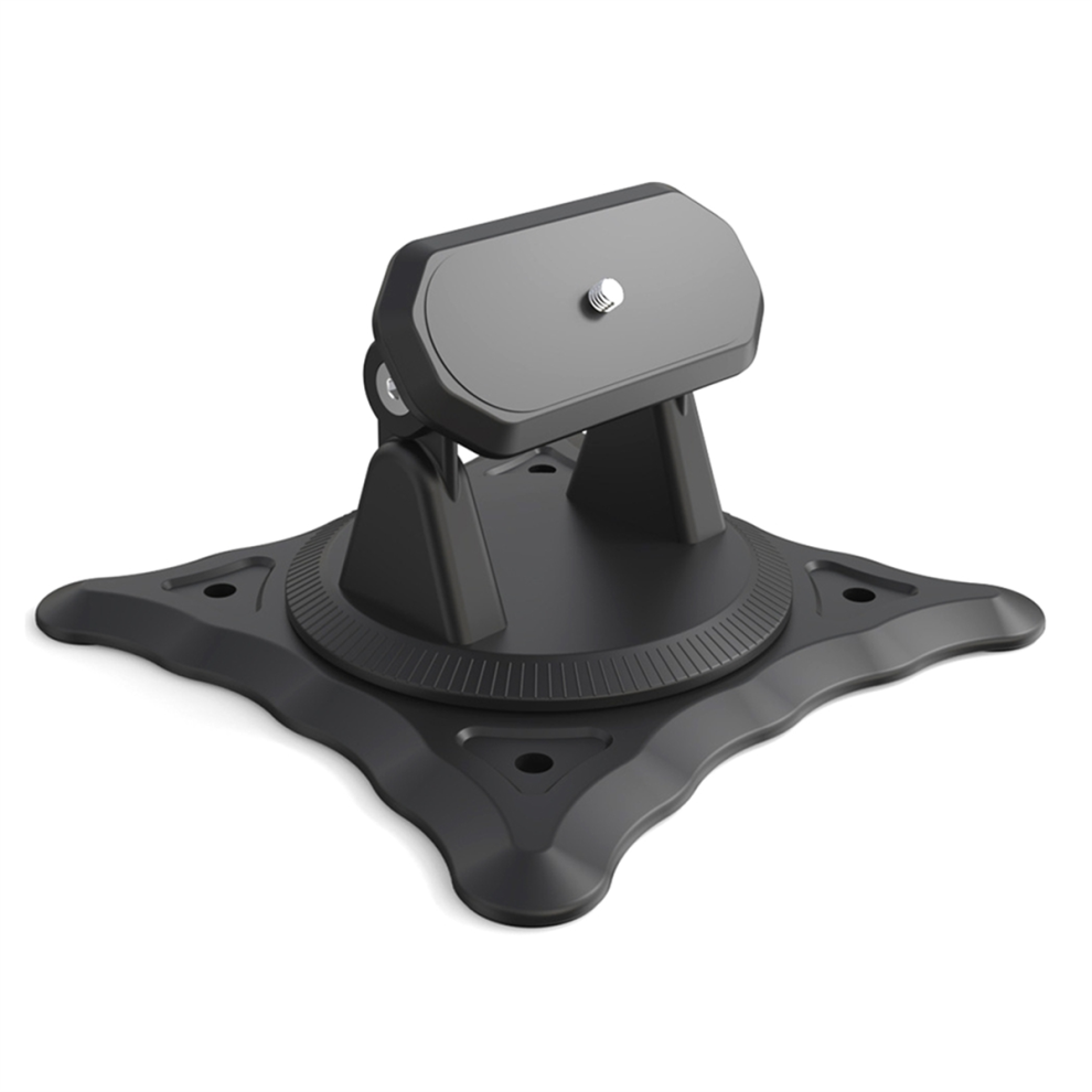 Multi Functional Projector Gimbal Desktop Bracket Lifting Wall Mounted 360 Degree Rotating Black 4852966796123