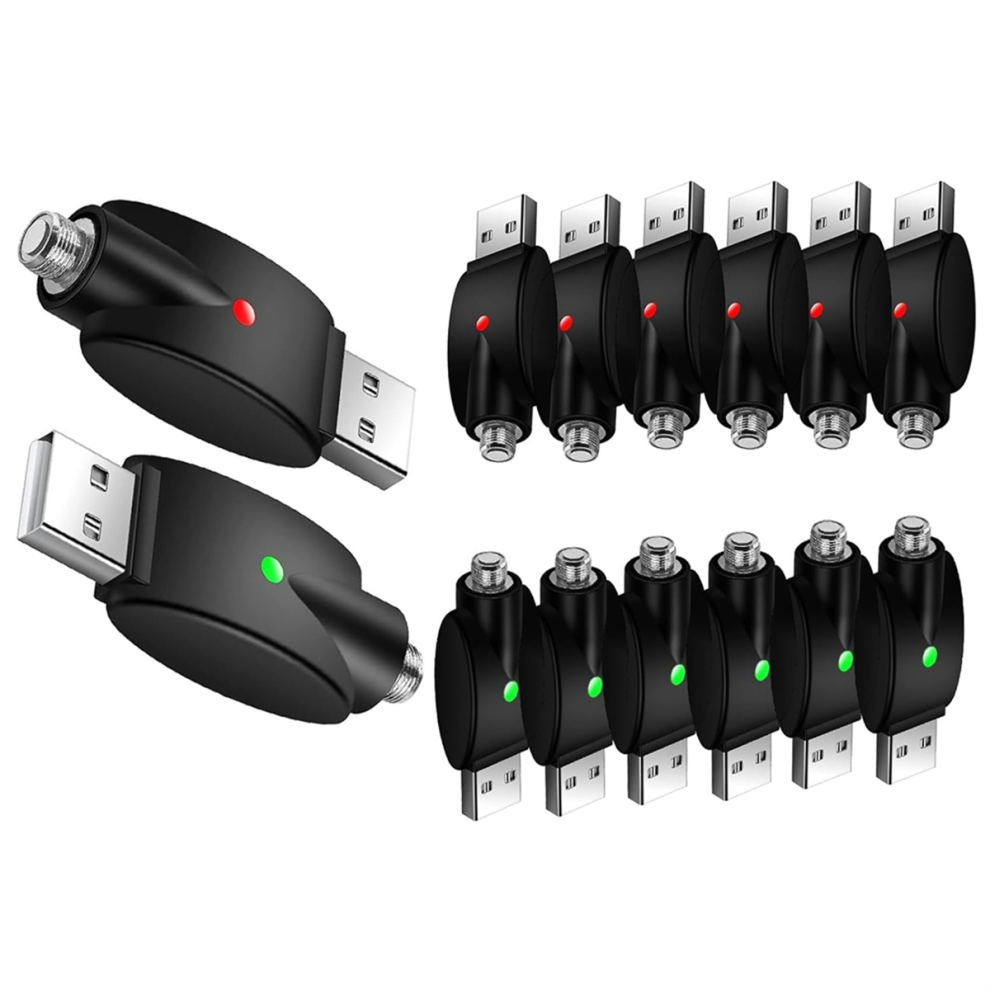 14 Smart Usb Charger Cable With Led Indicator,510 Threaded Battery Charger,Intelligent Overcharge Protection Adapter 4852966795645