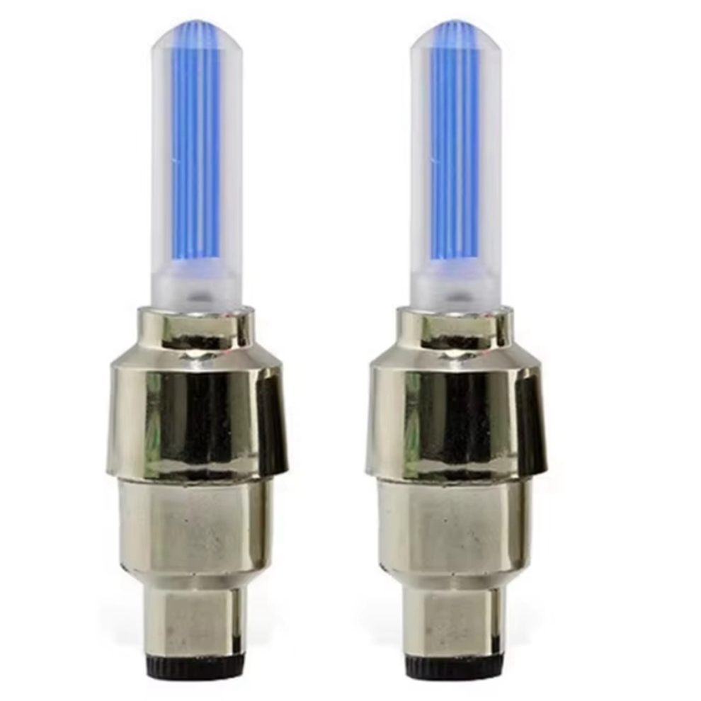 2Pcs Neon Bike Spoke S Bicycle Led Tire Valve Cap Flash Wheel Accessories A Light 4852966796796
