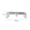 Engine Main Block Girdle for / B16 B18 B20 Vtec CM Silver Billet Dowel Pin 5