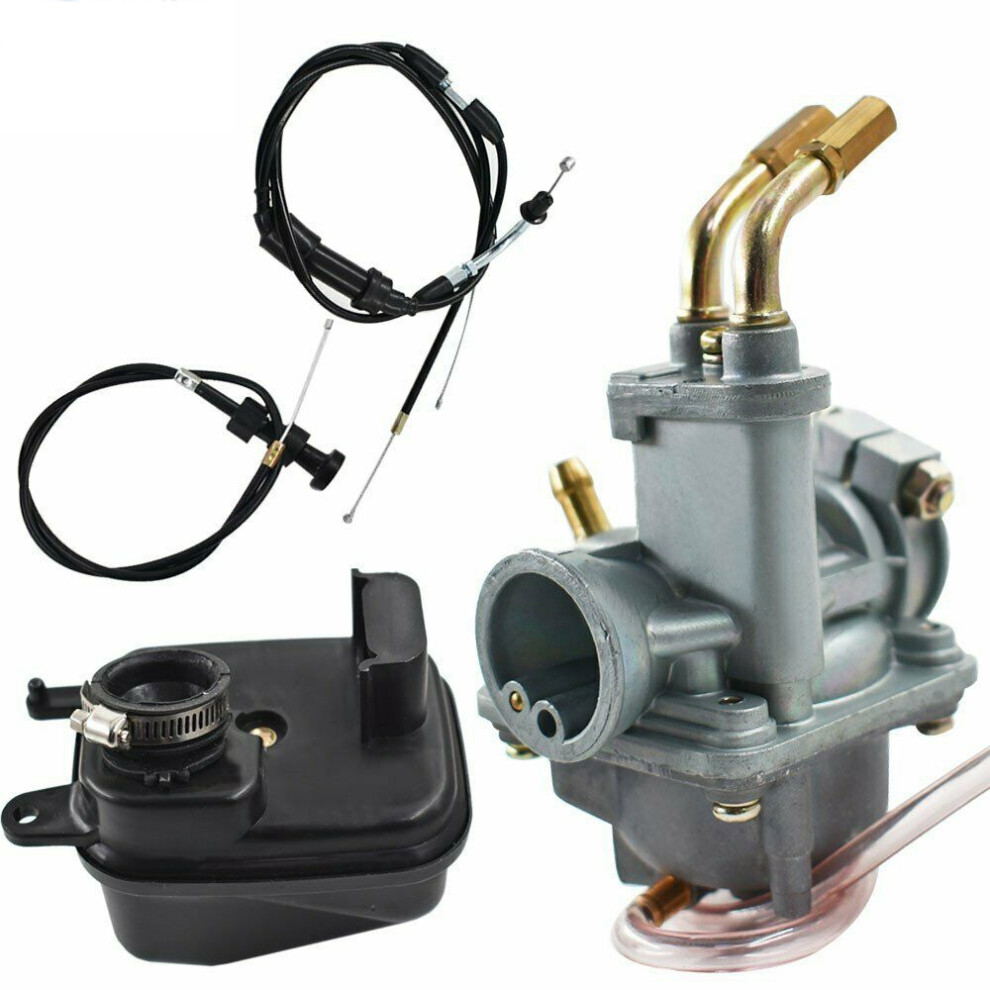 Motorcycle Carburetor Air Filter & Throttle Cable For Y-Zinger Pw 50 Pw50 4852966705439