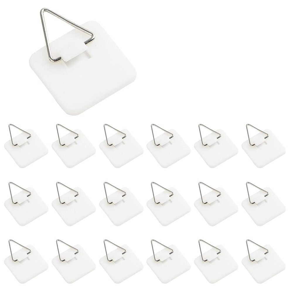 Plate Hanger Adhesive Wall Square Hook,Adhesive Self Hooks Sticky 4852966706986