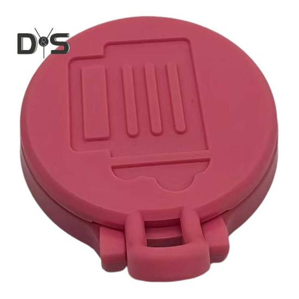 (pink) Reusable Soda Lid Cover Plastic Drink Lid For Soda Beer Juice Cans Dustproof Portable Beverage Can Lid Creative Home Restaurant Office Gift