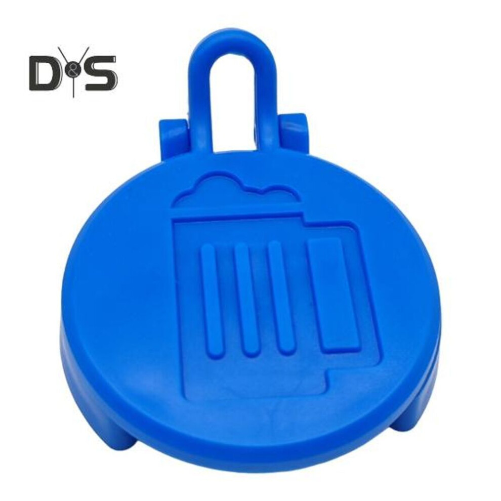 (blue) Reusable Soda Lid Cover Plastic Drink Lid For Soda Beer Juice Cans Dustproof Portable Beverage Can Lid Creative Home Restaurant Office Gift