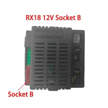 (RX18 12V B) And Receiver Toy Car Rc Kids Remote Control Transmitter