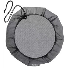 (black, 60cm) Outdoor Rain Barrel Insect-proof Mesh Cover: Garden Water Tank Screen Filter Cover