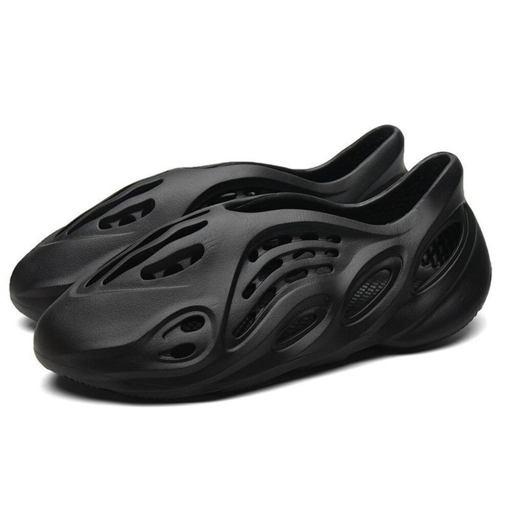 (black, 43) 2021 Summer Couple's Large Size Beach Sandals & Slippers For Men And Women