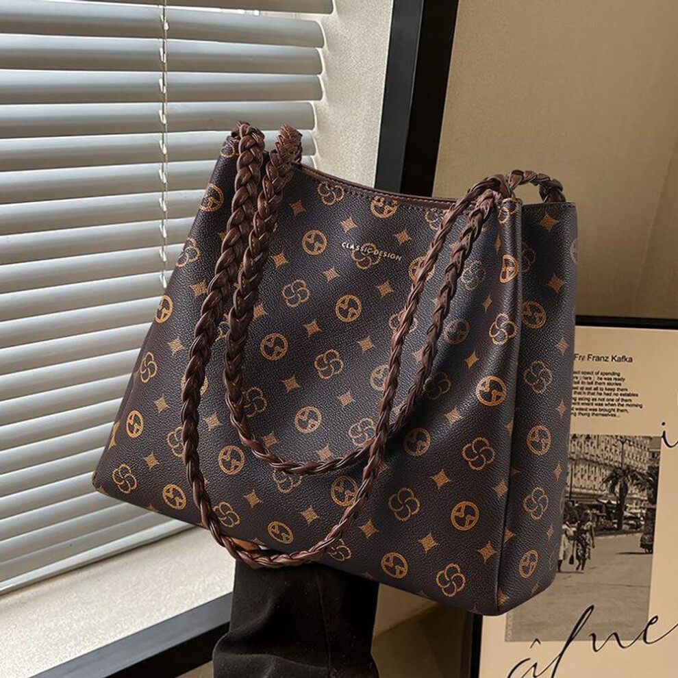 Bucket Bag Women's Autumn And Winter New Tote Bag Women's Commuting Handheld Large Capacity Shoulder Bag