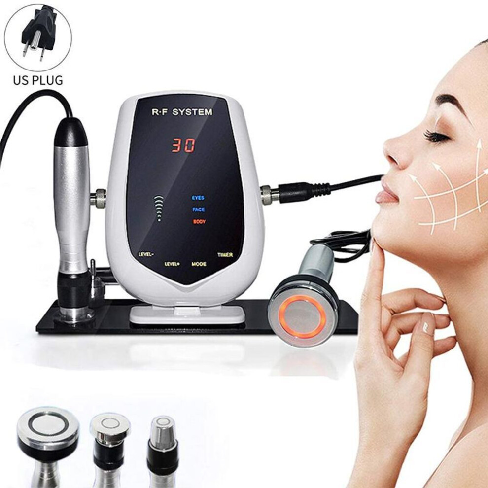 (US Plug) Radio Frequency Machine Rf Facial Beauty Device Skin Rejuvenation Lifting Wrinkle Removal Anti-aging Sagging Tightening Tool
