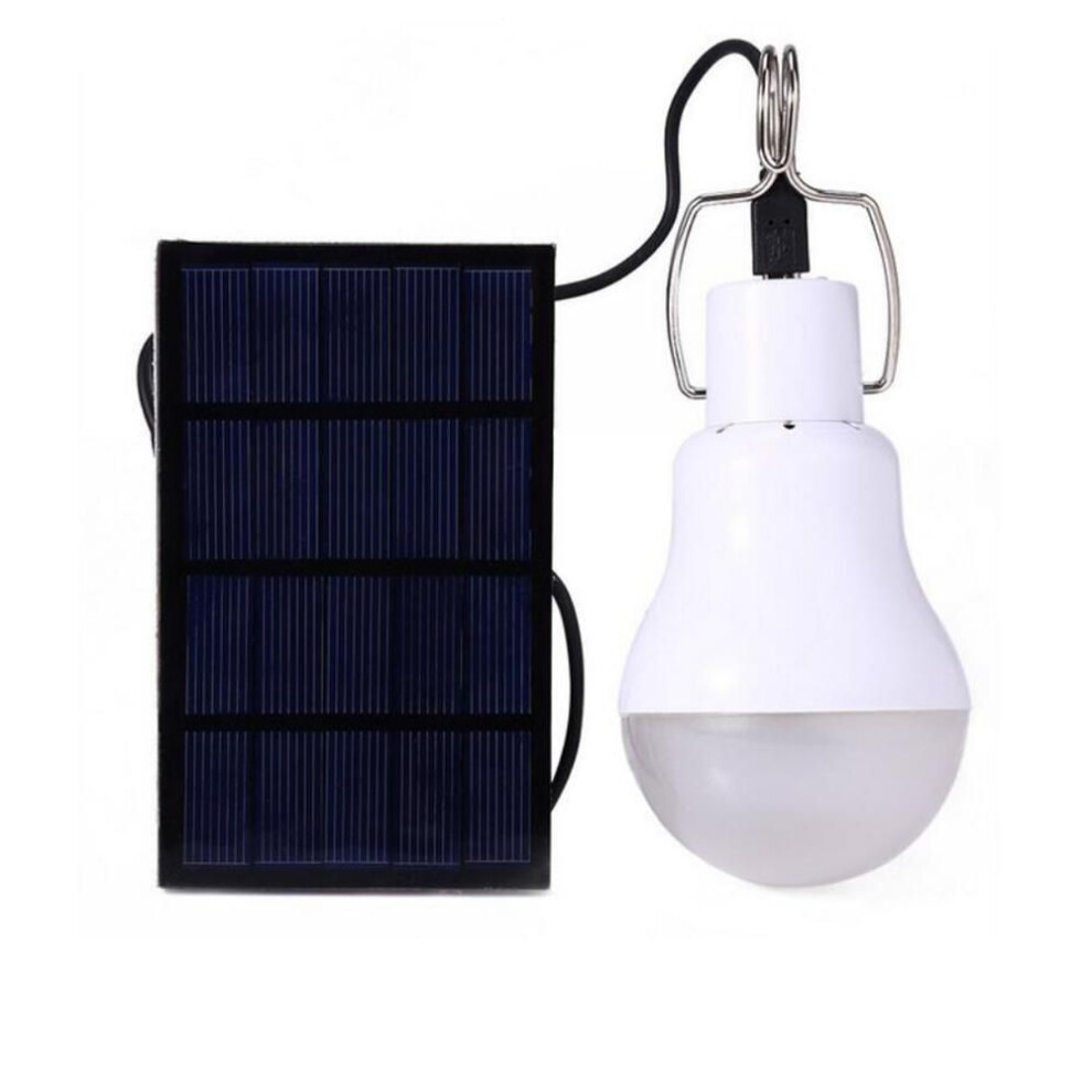 New Solar Panel Powered Led Light Bulb Portable 150lm Battery Solar Led Lights Lamp For Outdoor Hiking
