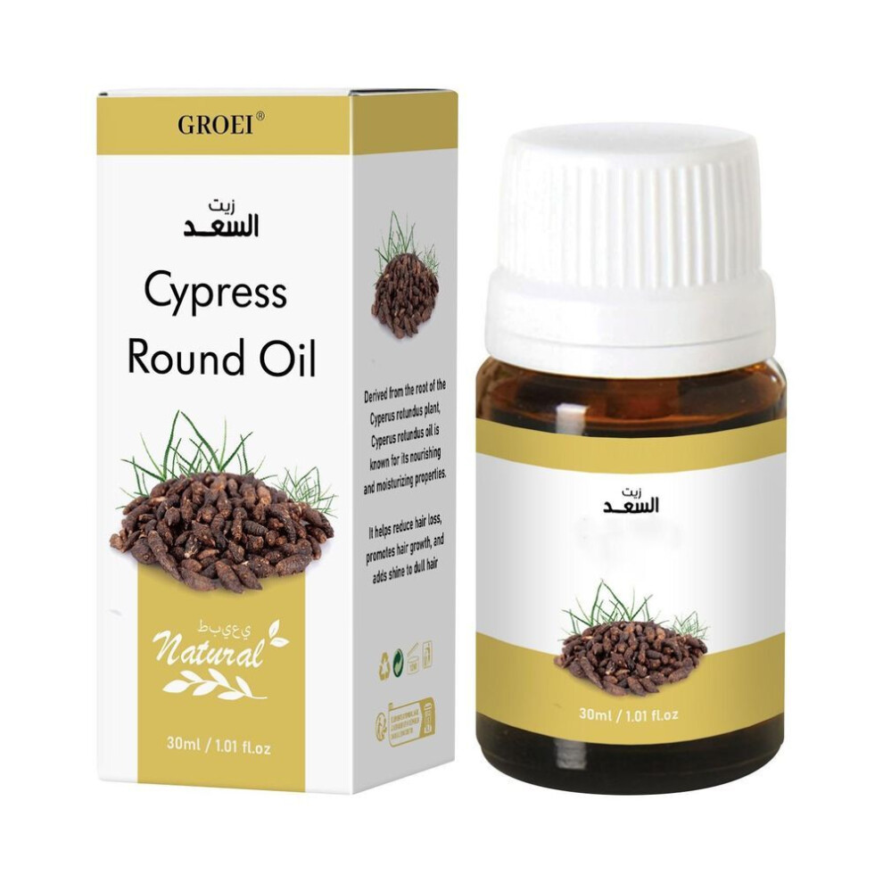 Cyperus Rotundus Oil For Hair Removal, Natural Cyprus Oil, Reduces Hair Growth, Soothes Skin, Ideal For Men & Women, 30ml