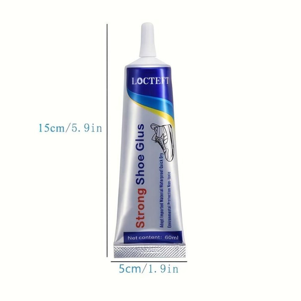 Upgraded 60ml Efficient Strong Shoe Glue With Soft And Waterproof Properties Repairing Leather Shoes, Sports Shoes, And Sneakers.