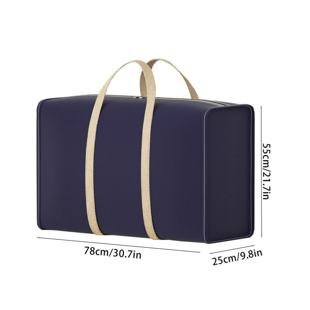 (as the picture, XL) Foldable Large Capacity Clothing,quilt Storage Bag,dust-proof And Removable,sturdy,travel,moving Doggy Bag,space Saving