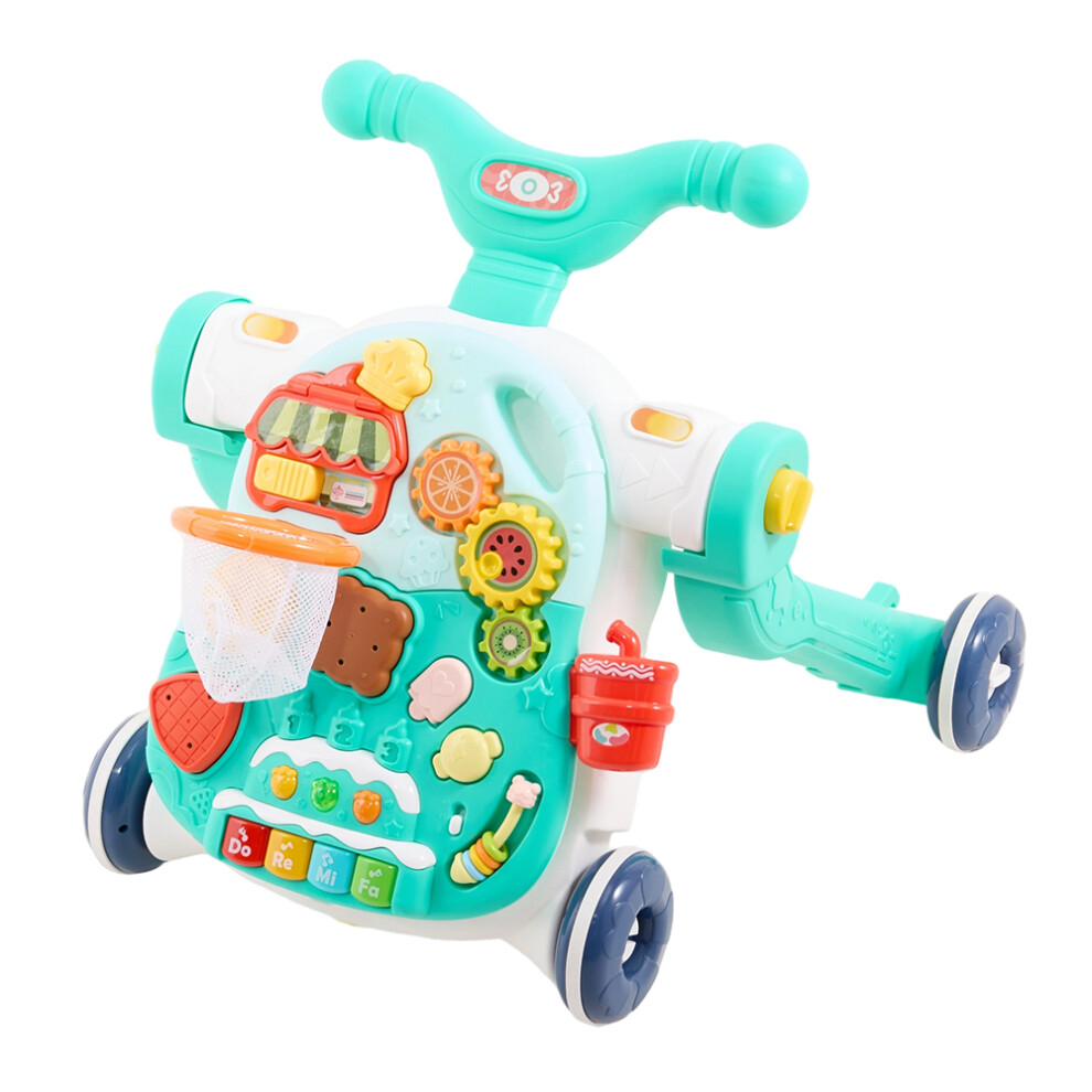 (Mint Green) 4 IN 1 Walker & Activity Table