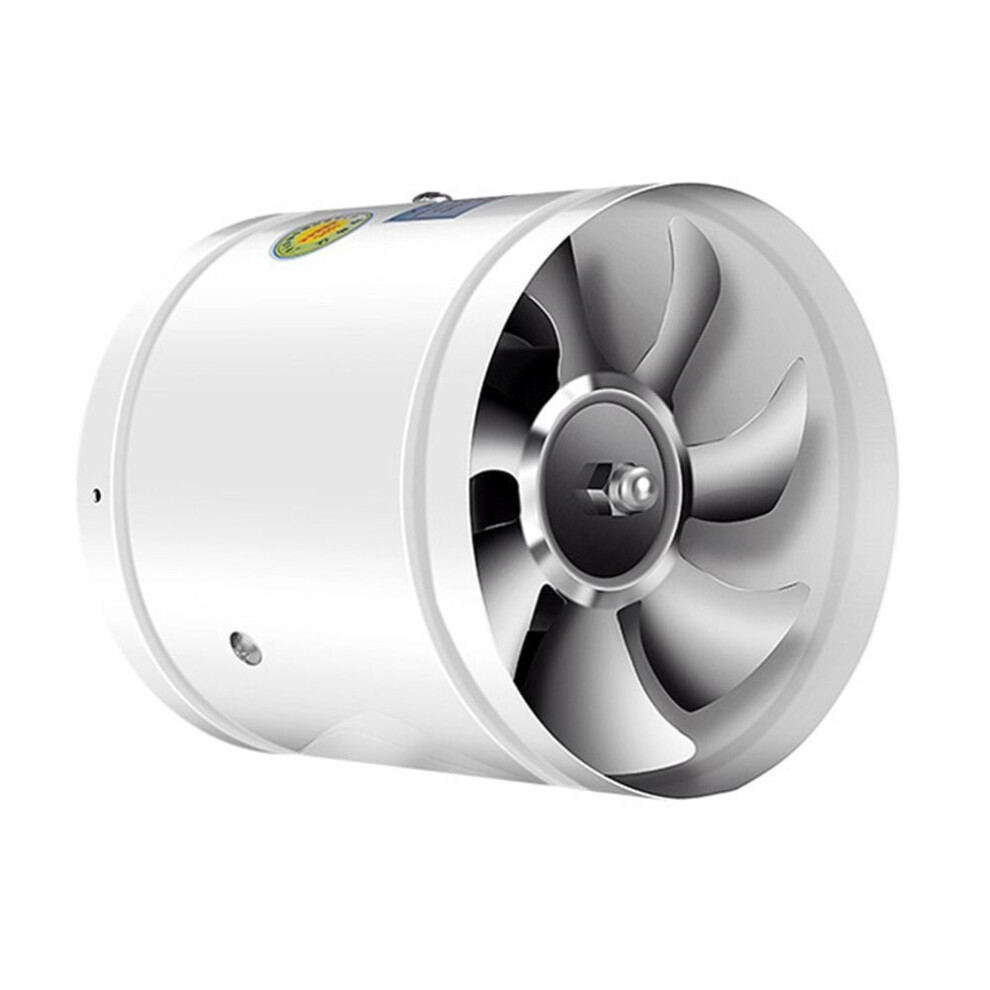 (white, 4 inch) Air Ventilation Exhaust Fan Super Suction Ceiling Booster Mute Exhaust Fan  Household Kitchen