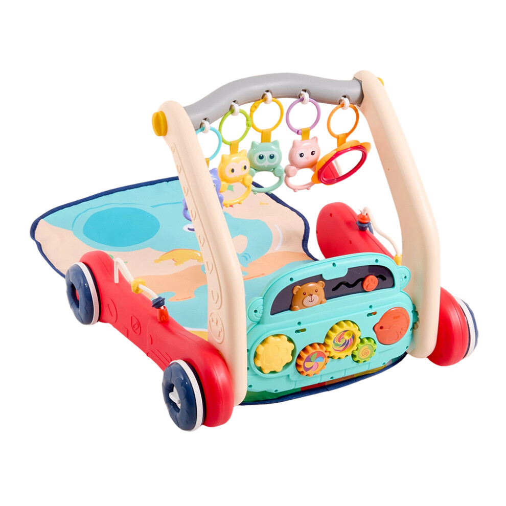 2in1 Baby Play Mat and Walker with Musical Keyboard