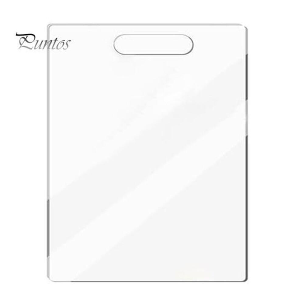 (as the picture, S) 1/3pcs Acrylic Cutting Board Set With Non-slip Silicone Dots Food-grade Clear Boards For Kitchen Easy-grip Chopping Board For Veggies Meat Bread
