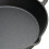 Living And Home (30cm Dia) Round Cast Iron Skillet with Handles 6