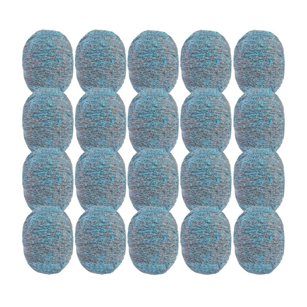 Pad With Steel Wool Soap Pack Of 20 Reusable Steel Wool Soap Pads Pre-soaped Absorbent Scouring Pads