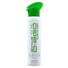 O2GO 18L 95% Pure Oxygen Can with Inhaler Cup  Canned O2 Revitaliser