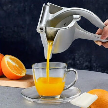 New Heavy-duty Metal Manual Juicer - Multifunctional Handheld Lemon Fruit Juice Squeezer Tool