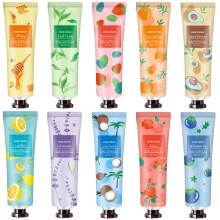 10-pack handcr?e voor droge, gebarsten handen Kerstcadeaus voor vrouwen Meisjes Kousvullers voor volwassenen Leraar Waarderingsgeschenken Natuurlijke