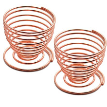 2Pack Makeup Sponge Drying Stand Beauty Sponge Blender Holder(Rose Gold)