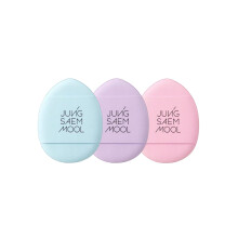 [JUNGSAEMMOOL OFFICIELL] Skinny Tap Puff Macaron Edition (3st) | Finger Puff | Mini Makeup Puff