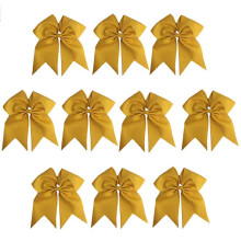 7" Jumbo Cheer Bow Grote Haarstrikken met Elastiek voor Tieners Vrouwen Meisjes Sport