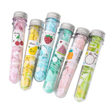 6 Dozen Draagbare Wegwerp Papieren Zeep Confetti Reiniging Wassen Handbad Toiletartikelen Papier Zeep Vellen Bloemblaadjes Zeepvlokken met Opslagbuis